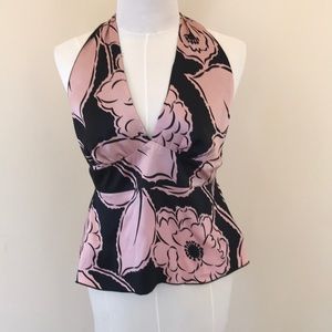 Silk Halter Top